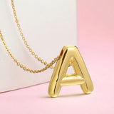 Salve 'A' Personalised Customised Initial Pendant