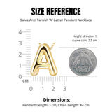 Salve 'A' Personalised Customised Initial Pendant