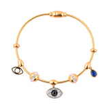 Salve Evil Eye Charm Magnetic Bracelet