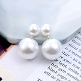Salve 2 in 1 Double Pearl Stud Jacket Earrings