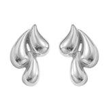 Salve Silver-Toned Teardrop Earrings