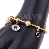 Salve Evil Eye Charm Magnetic Bracelet