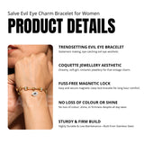 Salve Evil Eye Charm Magnetic Bracelet