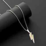 Salve Men Iced Out Spark Pendant