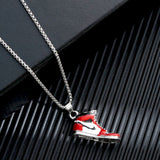 Salve Men Red Sneaker Pendant