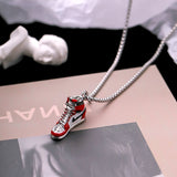 Salve Men Red Sneaker Pendant
