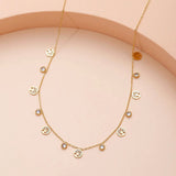 Salve Tree of Life Gold Charm Necklace