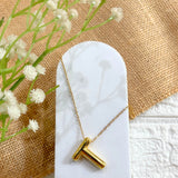 Salve 'T' Initial Bubble Pendant