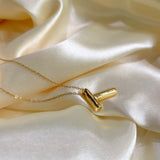 Salve 'T' Initial Bubble Pendant