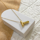Salve 'T' Initial Bubble Pendant