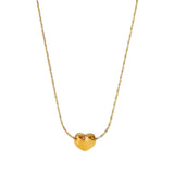 Salve Dainty Heart Pendant Necklace for Women