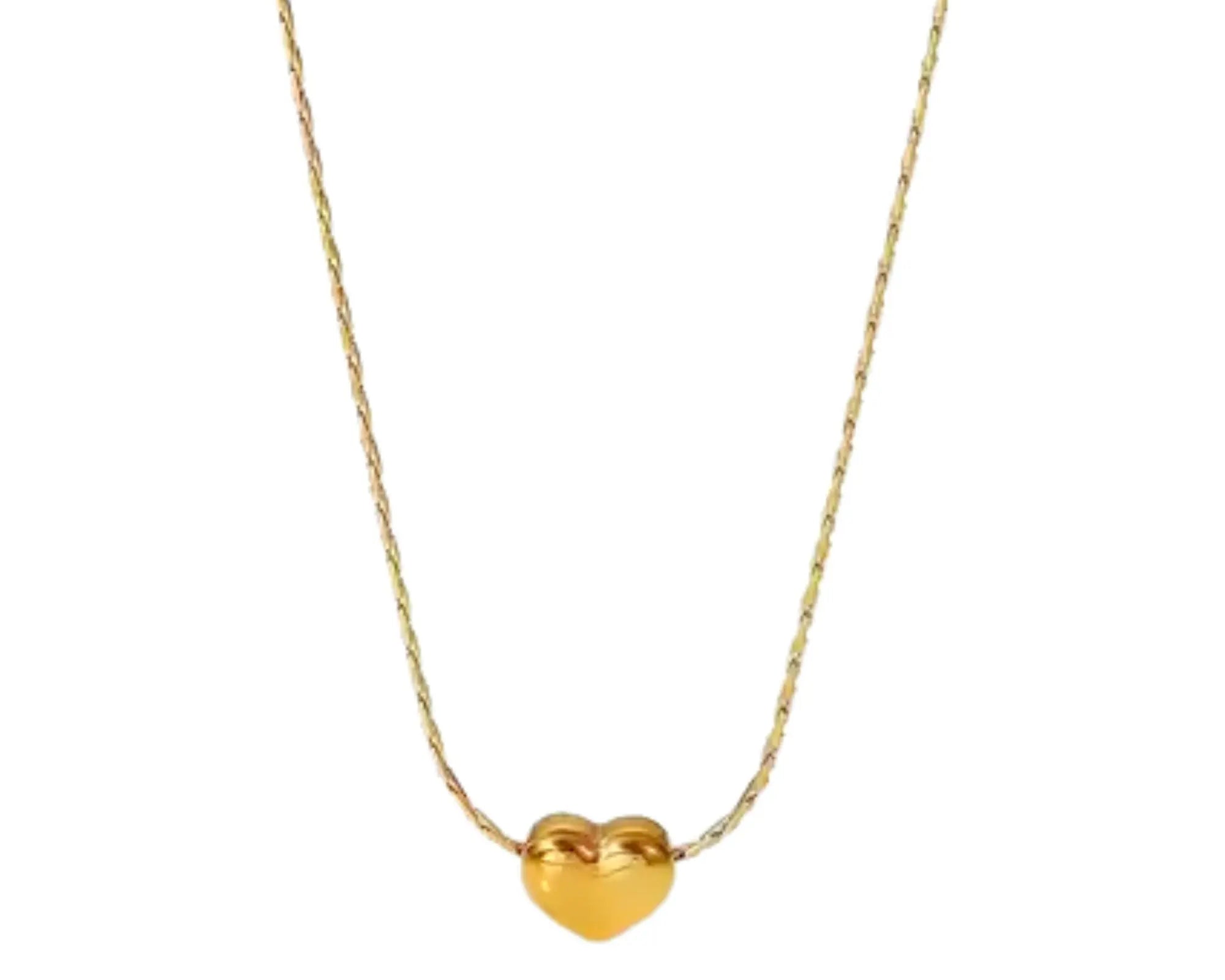 Salve Dainty Heart Pendant Necklace for Women - Salve