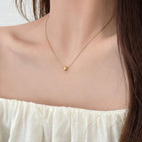 Salve Dainty Heart Pendant Necklace for Women