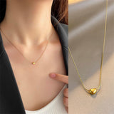 Salve Dainty Heart Pendant Necklace for Women