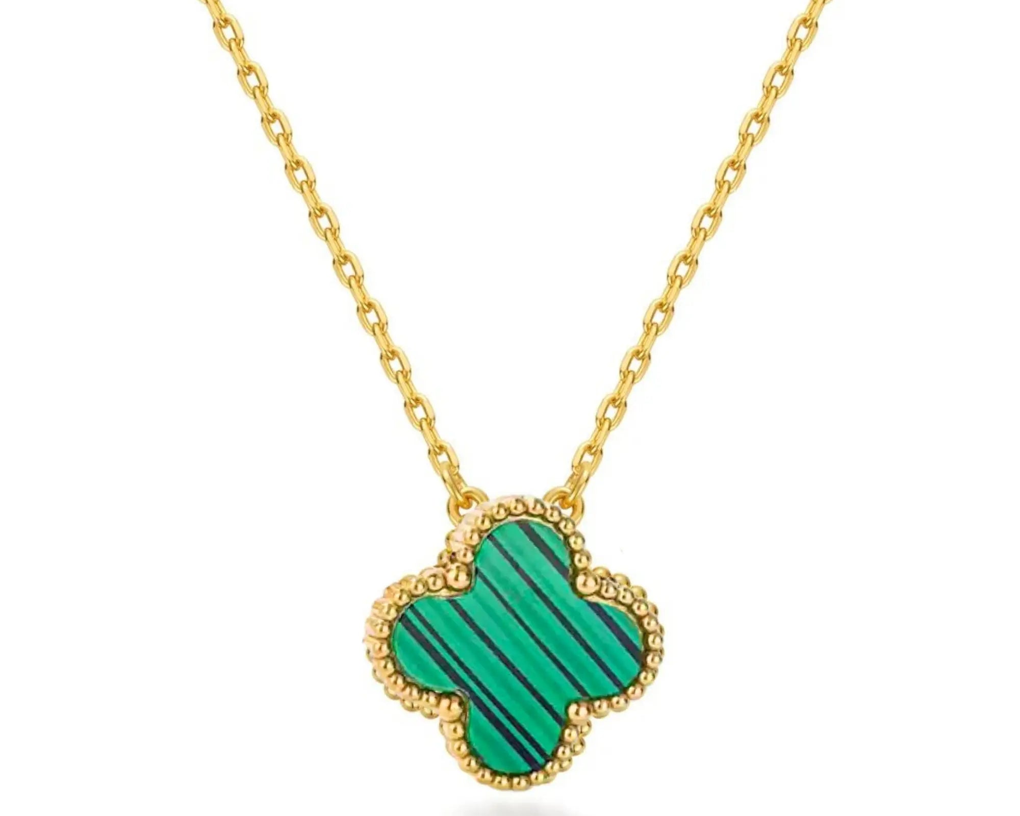 Salve Green Clover Pendant for Women - Salve