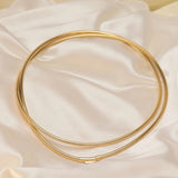 Salve Magnetic 2 in 1 Chunky Gold Bracelet