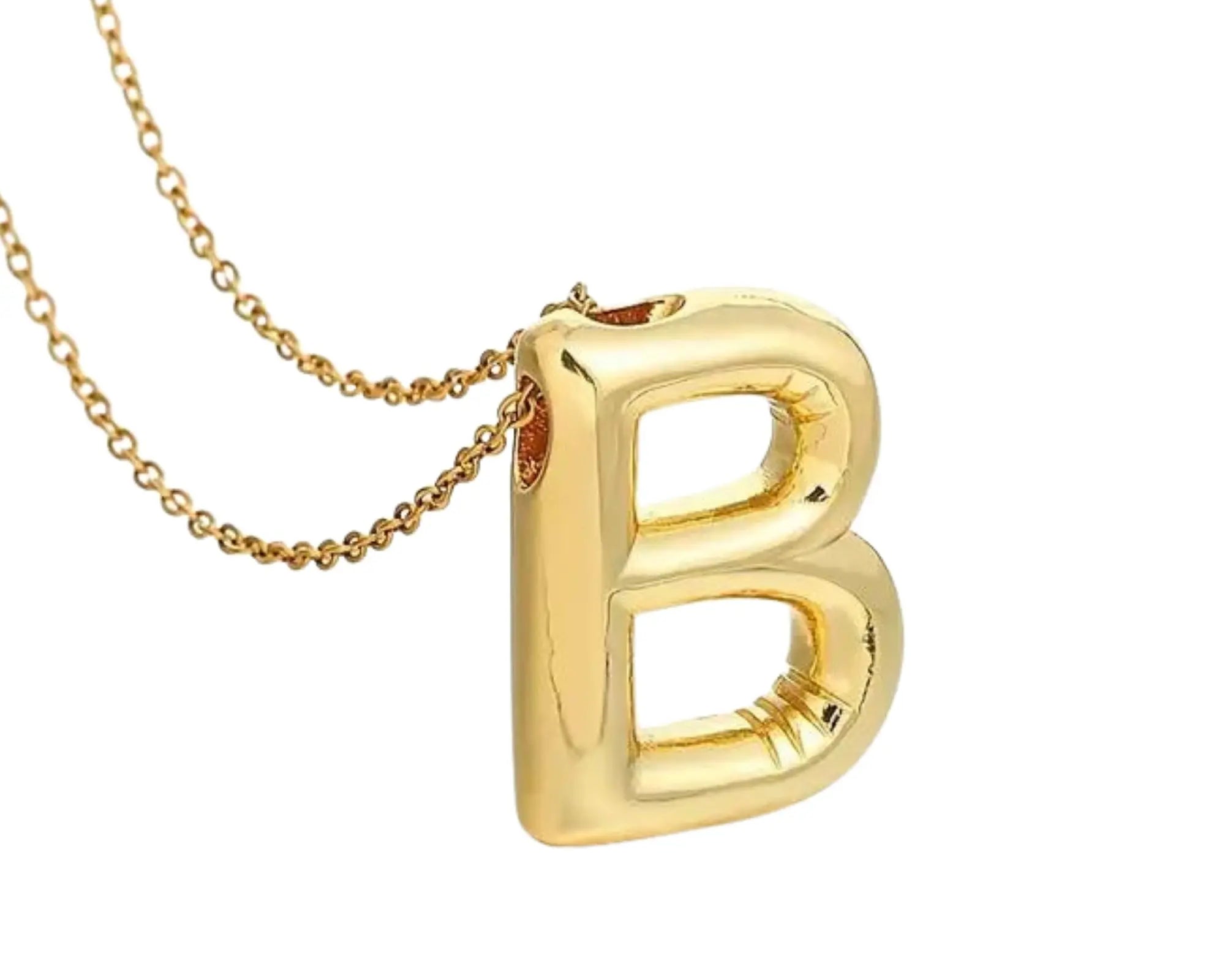 Salve 'B' Initial Personalised Pendant - Salve