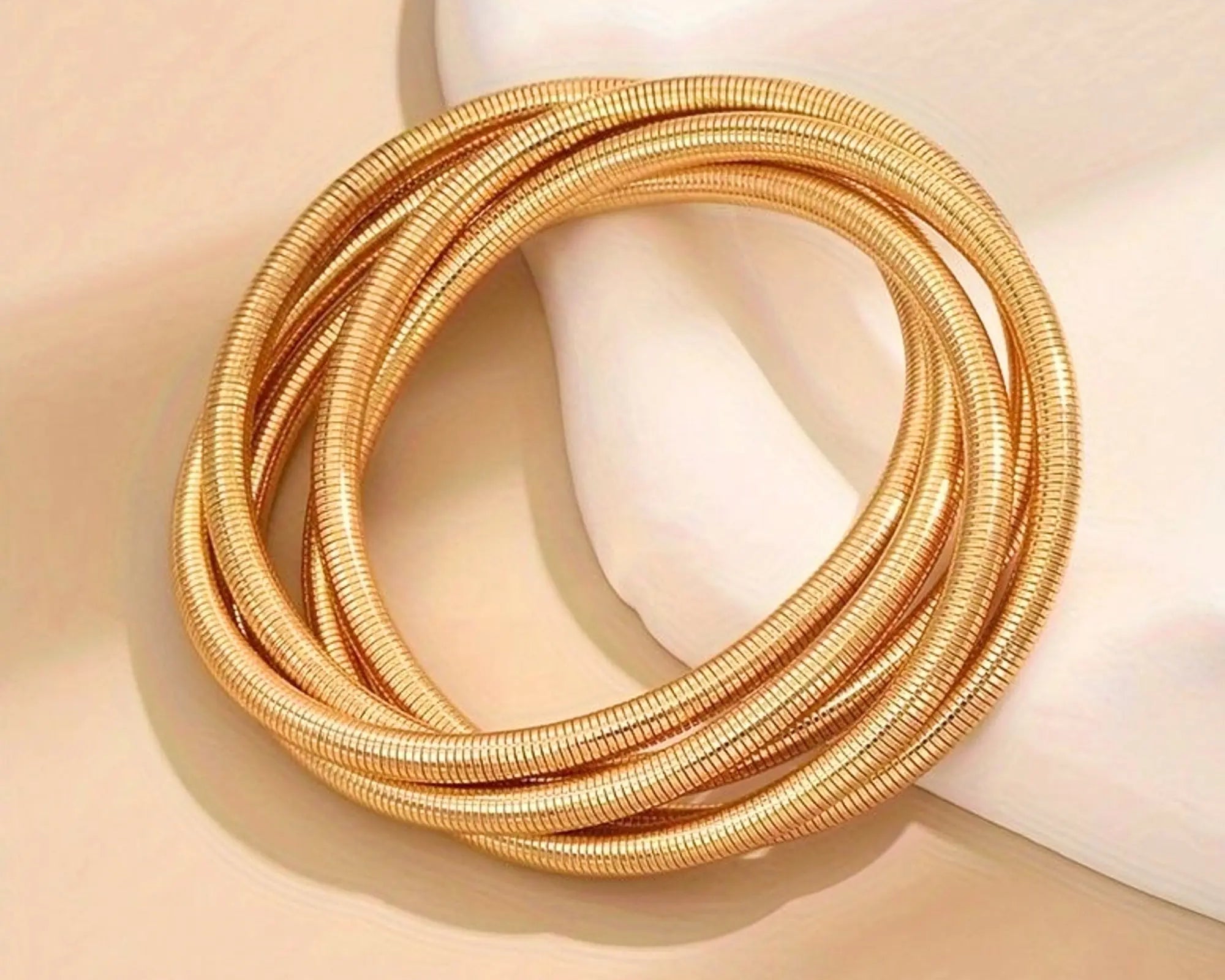 Salve Magnetic 2 in 1 Chunky Gold Bracelet - Salve