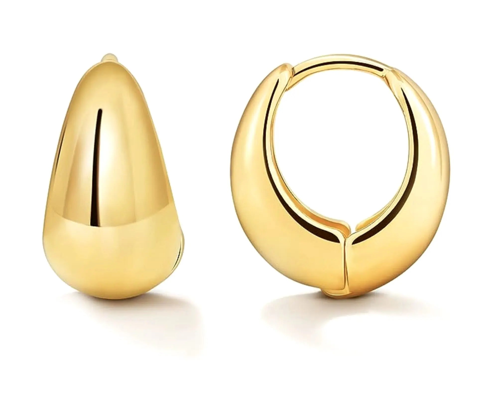 Salve Classic Round Huggie Hoop Earrings - Salve