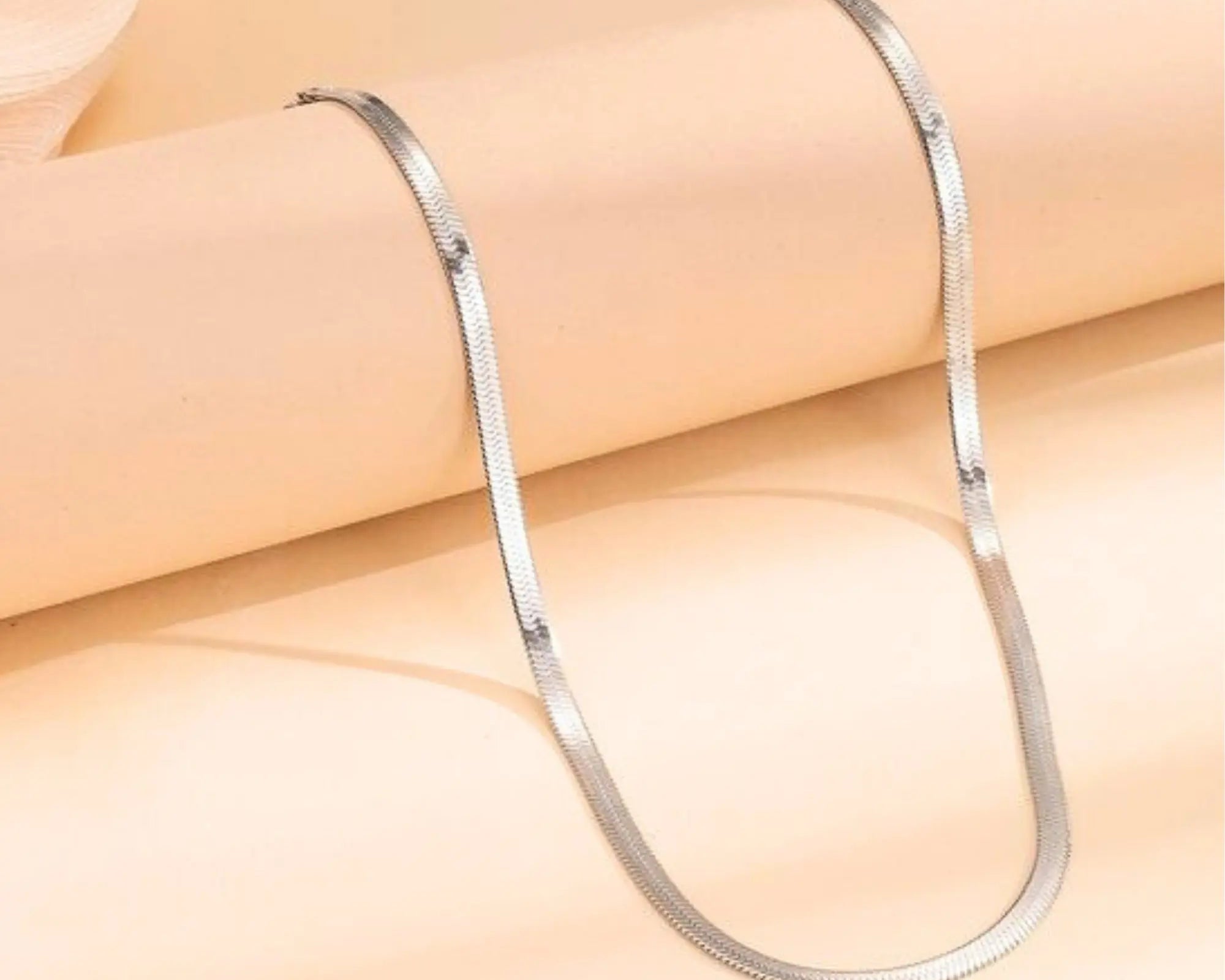 Salve Anti-Tarnish Silver Snake Chain Necklace - Salve