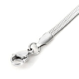 Salve Anti-Tarnish Silver Snake Chain Necklace