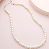 Salve Classic Faux Pearl Necklace for Women