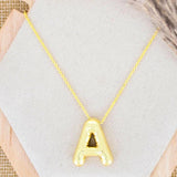 Salve 'A' Personalised Customised Initial Pendant