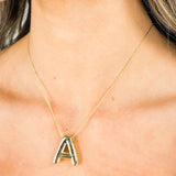 Salve 'A' Personalised Customised Initial Pendant
