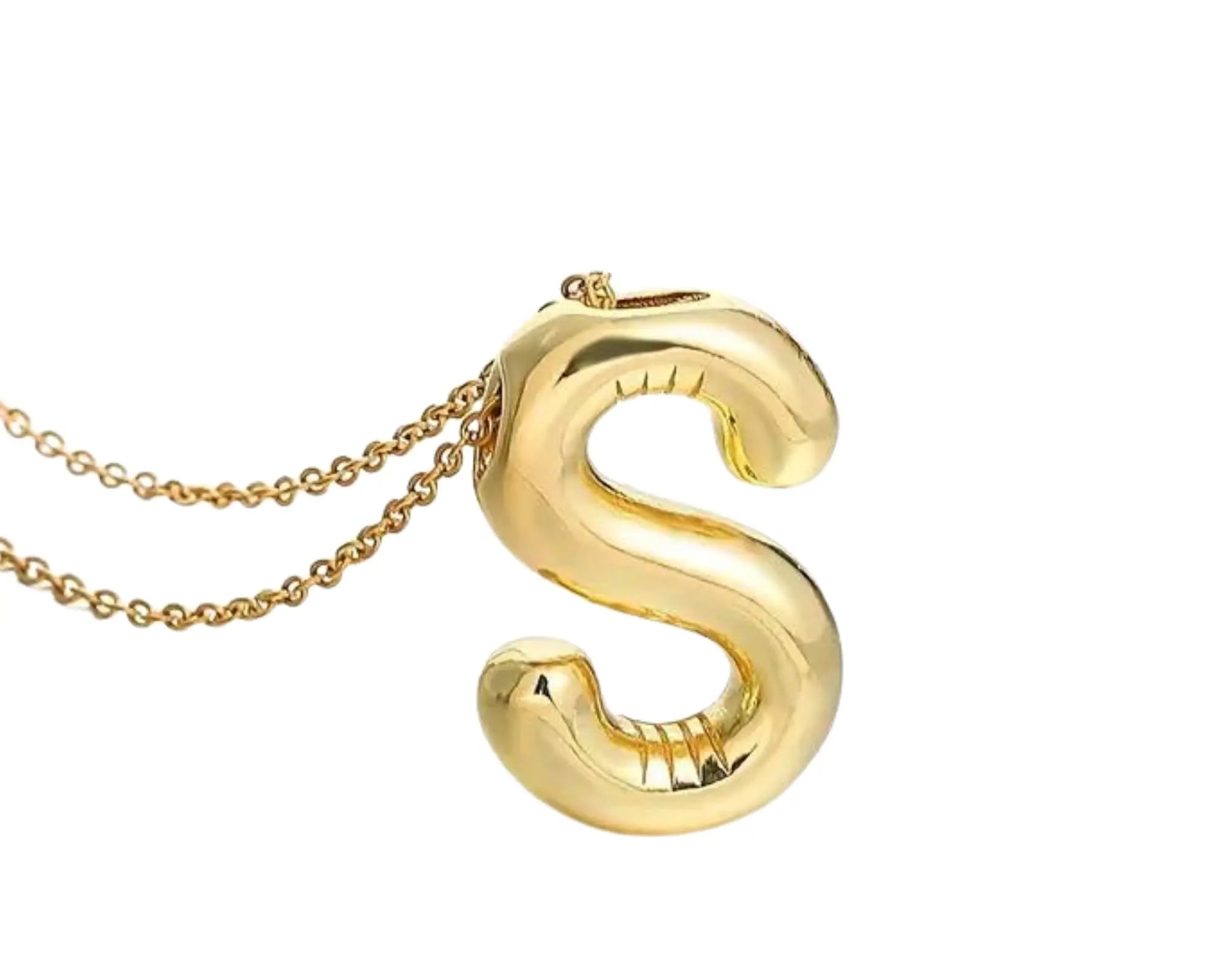 Salve 'S' Initial Personalised Pendant - Salve