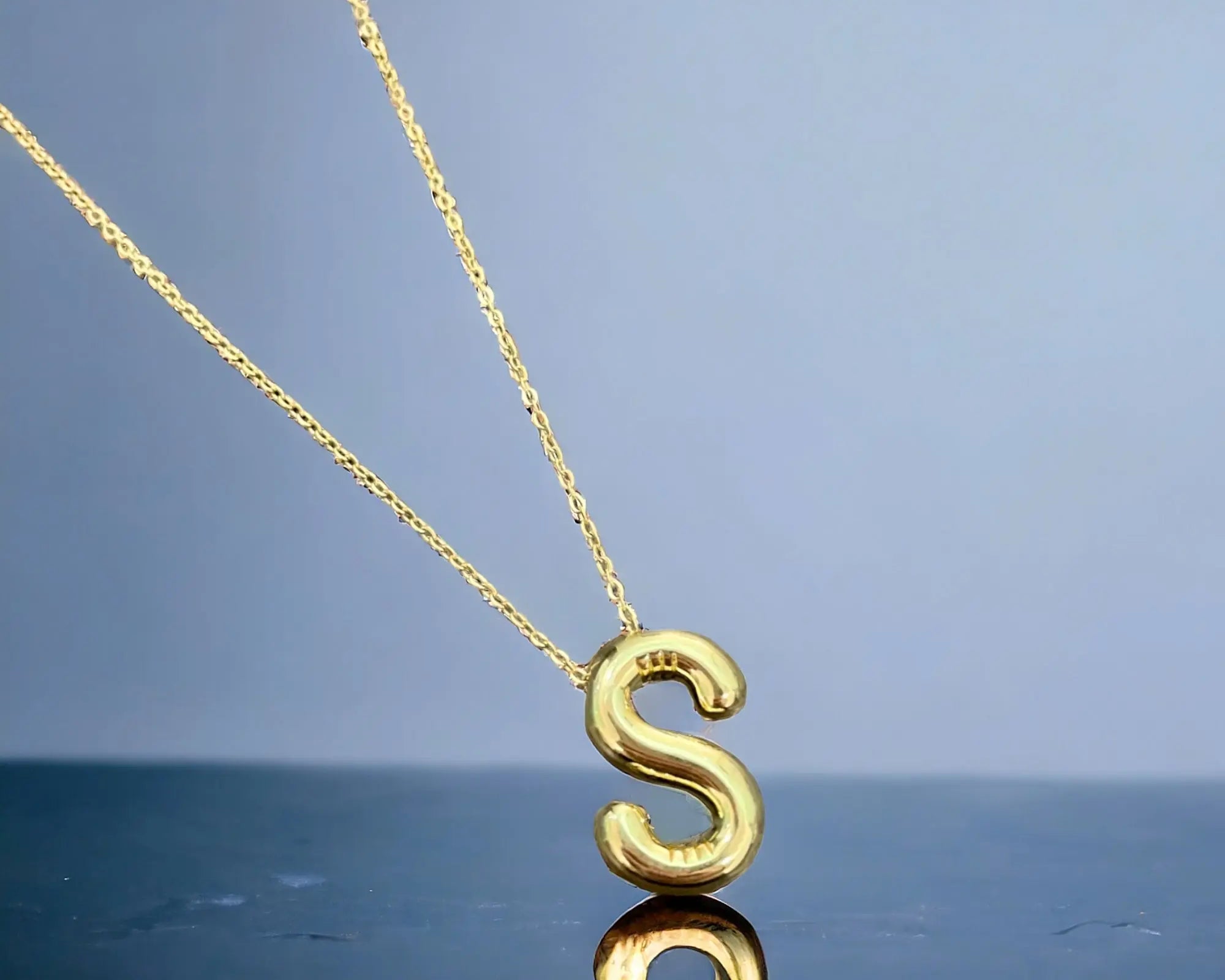 Salve 'S' Initial Personalised Pendant - Salve