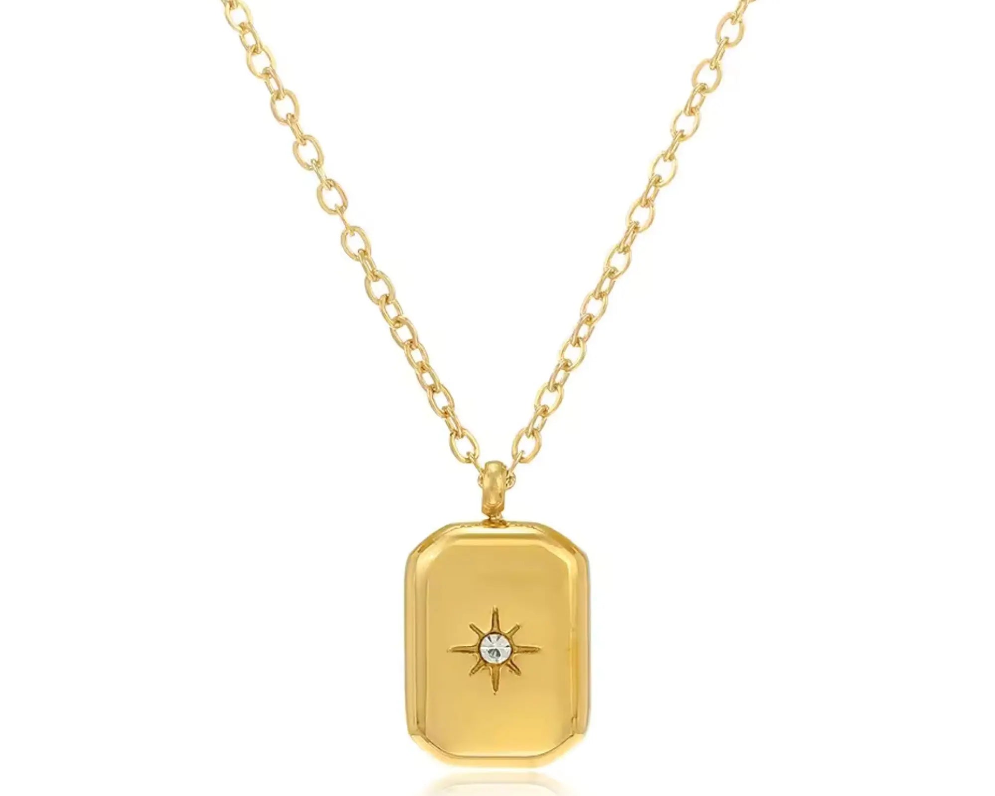 Salve North Star Pendant Necklace for Women - Salve