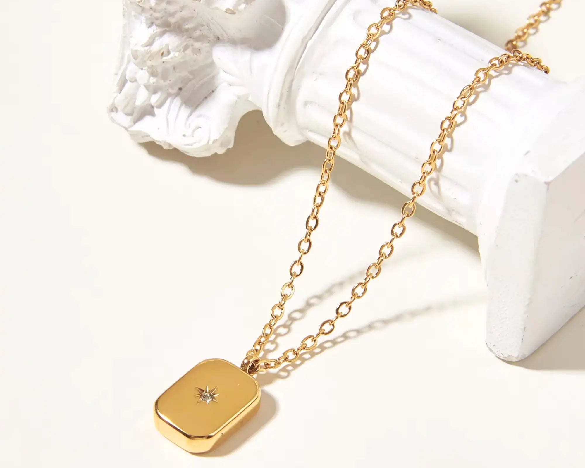Salve North Star Pendant Necklace for Women - Salve