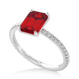 Salve Anti-Tarnish Ruby Red Ring