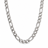Stainless Steel Figaro Chain for Men