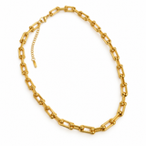 Paperclip Chain Link Necklace