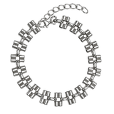 Silver-Toned Bracelet for Men