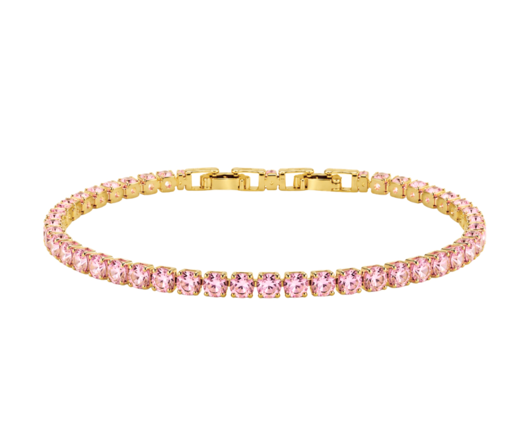 Dainty Pink Tennis Bracelet - Salve