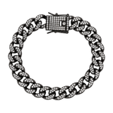 13MM Cuban CZ Bracelet for Men