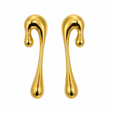 Chic Abstract Drop Earrings