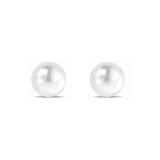 Salve 13MM Faux Pearl Stud Earrings