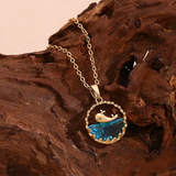 Salve Beachy Whale Blue Ocean Pendant for Women