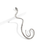 Salve Silver Snake Ear Cuffs Designer Earrings for Women
