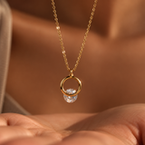 Liora Gold-Toned Stone Pendant