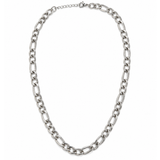 Stainless Steel Figaro Chain for Men