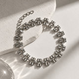 Silver-Toned Bracelet for Men