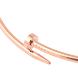 Salve Rose Gold Hasli Nail Choker Necklace for Women