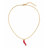 Red Chili Pendant Necklace