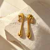 Chic Abstract Drop Earrings