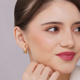 Salve Classic Round Huggie Hoop Earrings - Salve