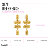 Chic Contemporary Drop Earrings